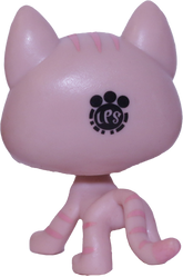 #252 Shorthair Cat "Hula Hibiscus"